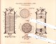 Original Patent  - Oskar Wirth In Neuschönefeld Bei Leipzig , 1884 , Dampfmaschinen !!! - Historische Dokumente