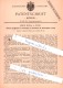 Original Patent  - Simon Moral In Posen , 1885 , Schankgeräthschaften !!! - Historische Dokumente