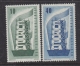 Europa Cept 1956 Germany 2v Original Gum (blue Colour Spot On Backside 40Pf) ** Mnh (32800B) - 1956