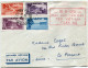 VIETNAM LETTRE PAR AVION AVEC CACHET ROUGE "16-8-1951 NGAY DAU TIEN BAN TEM VIET-NAM TOAN BO" DEPART SAIGON 16-8-1951 - Viêt-Nam