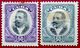 CUBA 1907,1910 50c General Maceo BOTH COLORS MH Scott238,245 CV$3  NOTE : 50c Grey Has Hinge Stuck On Face - Nuovi