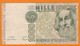 Nu-Italie-Italia-Billet De 1000 Lire Marco Polo De 1982 - 1.000 Lire