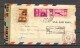 1944 , REPÚBLICA DOMINICANA , CIUDAD TRUJILLO - LA HABANA , CERTIFICADO , CENSURA - Dominicaine (République)