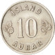 Monnaie, Iceland, 10 Aurar, 1966, TTB+, Copper-nickel, KM:10 - Iceland