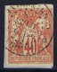 Cochinchine Col. Gen. Yv Nr 34 CAD Cochinchine - Used Stamps