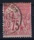 Cochinchine Col. Gen. Yv Nr 58 CAD Saigon - Usati