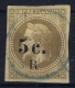 Reunion : Yv Nr 5a Used Obl  Bleu Cachet   Brun Foncé - Used Stamps