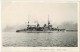 TRANSPORTS MILITARIA BATEAUX NAVIRE MARINE DE GUERRE NATIONALE Carte Photo Marius Bar Toulon " Cuirassé CHARLEMAGNE " - Warships