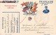 CARTE MILITAIRE CORRESPONDANCE MILITAIRE FRANCHISE GUERRE PATRIOTISME + CACHET NEUFCHATEAU G.V.C. MARTIGNY-LES-BAINS - Patriotiques