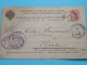 Gele Briefkaart Carte Postale Eastern Europe (?) : Anno 1894 Berlin Moritz Heimann LOTZ Stamp ( See Photo Details ) !! - Russia