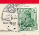 Cachet  Grosz-Moyeuvre ( Moyeuvre-Grande) Du 14.12.1907 Sur CP Femme . Poissons D'avril - Lettres & Documents