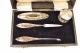 Ancien Coffret / Necessaire Pour Ongles En Argent Ou Métal Argenté, Fabrication Anglaise. Nails. Polissoir Etc... - Plata