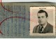 CAMION Photo Carte Identité Photobooth Automobile BERLIET Ticket Pointage 1957 Jeune Homme Garçon Rare Travail - Documents Historiques