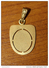 Belle Médaille Religieuse Pendentif Art Déco Or 750 "Sainte Thérèse De L´Enfant Jésus - Lisieux" Gold Religious Medal - Religion & Esotérisme