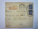 LETTRE REC  Au Départ De  PETROGRAD  à Destination De  PARIS  1915  TB Cachet De CIRE  - Cartas & Documentos