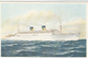 SS Homeric Home Lines - Ocean Liner - Cruise Ship - Paquebot Boat Bateau - 2 Scans - Steamers