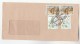 Walvis Bay NAMIBIA  COVER Stamps  2x 1.10 WILD CAT,  2x 20c FLOWER Camels Foot Flowers - Namibie (1990- ...)