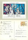 Leifur Breidfjord, Stained Glass, Iceland Postcard Posted 1990 Stamp - Islande