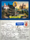 Bran Castle Dracula, Transylvania, Romania Postcard Posted 2009 Stamp - Roemenië