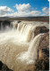 Waterfall, Godafoss, Iceland Postcard Posted 2014 Stamp - Islande