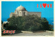 Church, Erice, TP Trapani, Italy Postcard Posted 1989 Stamp - Trapani