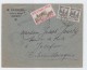 Tunisia/Czechoslovakia REGISTERED COVER 1920 - Cartas & Documentos