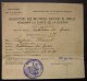 1940 Montpellier Allocations Aux Militaires Soutiens De Famille Pour Mr Cadars Clément (castelnau De Guers) - Historische Documenten
