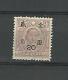 CHINE  20 / 6 RARE FYNE YUAN CHINA STAMP SURCHARGE 20 NEUF * SANS GOMME - 1941-45 Nordchina