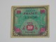 10 Francs - DRAPEAU FRANCE - Billet Du Débarquement -  Sans Série  **** EN ACHAT IMMEDIAT ****. - 1944 Flagge/Frankreich