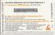 TICKET TELEPHONE-10€ FRANCE EUROPE-RUGBY-31/07/2009-GRATTE-T BE- - FT