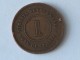 STRAITS SETTLEMENTS ONE CENT 1874 - Colonies