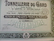 Action De 500F Agriculture Tonnellerie Du Gard Saint Césaire Les Mines  Tirage 800 1922 - Agriculture