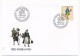 SUISSE -  FDC 1990 - Pro Patria - 5 Enveloppes (2 Séries) - FDC