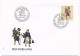 SUISSE -  FDC 1990 - Pro Patria - 5 Enveloppes (2 Séries) - FDC