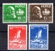 1941 NORWAY SEA LIFE BOAT SERVICE MICHEL: 232-235 MNH ** - Ungebraucht