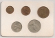 Britain's First Decimal Coins : Set De 5 Pièces 1968-1971 Avec La Pochette + 50p 1969 Et 1p 1971. New Pence - Otros & Sin Clasificación