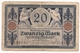Allemagne. Reichsbanknote 20 Mark. Novembre 1915 - 20 Mark