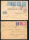 CZECHOSLOVAKIA AIRMAIL COVERS TO CHILE 1940s - Luchtpost