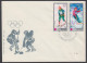 Poland 1972, FDC Covers "Olympic Games In Sapporo 1972" W./postmark "Warshaw" - Winter 1972: Sapporo