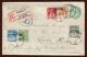 DENMARK POSTAL STATIONERY  REGISTERED TO COSTA RICA 1916 - Covers & Documents