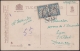 F-EX.2043 ENGLAND UK 1920 POSTCARD POSTAGE DUE IN FRANCE LYON. - 1859-1959 Covers & Documents