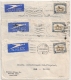 3 COVERS SOUTH AFRICA 1938. CAPETOWN TO SWEDEN. - Collections, Lots & Series