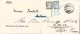 1910 SUISSE DIRECTION GENERALE DES TELEGRAPHES SUISSES GENEVE POUR LA FRANCE TAXE 25c  / 7902 - Briefe U. Dokumente