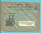 193 Op Brief Met Stempel CHARLEROI , Geillustreerd "APPAREILS DE TENSION ANODIQUE / VALENTIN / COUILLET (Lampes) - 1922-1927 Houyoux