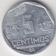 @Y@     Peru  5 Centimos  2011     (3160) - Peru