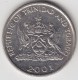 @Y@    Trinidad En Tobago  25 Cents 2001     (3166) - Trinité & Tobago