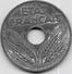 20 Centimes Zinc 1942 - Other & Unclassified