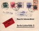 ROMANIA - German Occupation, Censored Expres Cover (Mi.Nr.8-12 Set) Bukarest - Berlin 5.7.1918 - Occupation 1914-18