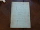 Année 1830 Livre De Compte Manuscrit De Barthélémy Teulon Notaire à Valleraugue Gard 35 Pages - Manuscripts