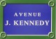 Plaques De Rues De Paris" -  Avenue J. Kennedy - 16e Arr. - Divisé- Non Circulé - Editeur Publistar - - District 16